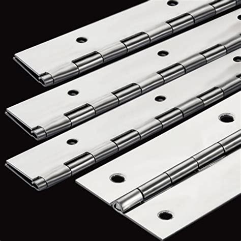 Weldable piano hinge  Overall Pick 4Pack Heavy Duty Piano Hinge, 2" Open